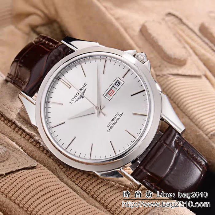 LONGINES浪琴 經典大三針 全自動機械 精品男士腕表 WSS0868